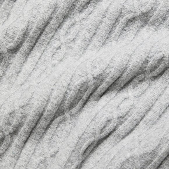 NWT ALO Cable Knit Winter Bliss Mock Neck Tank - Picture 2 of 3